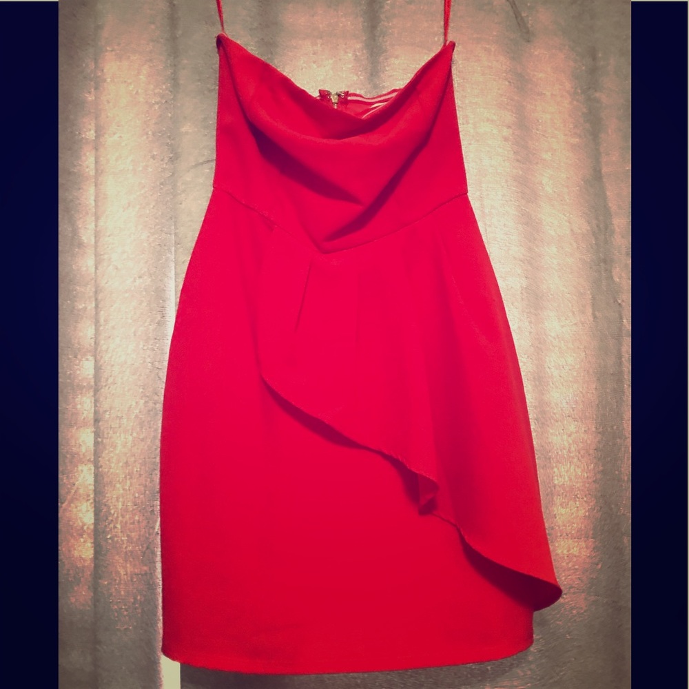 Red dress